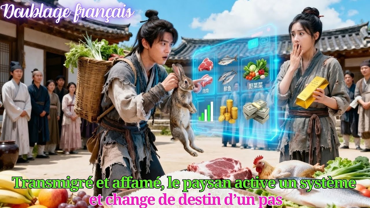 Transmigré et affamé, le paysan active un système et change de destin d’un pas