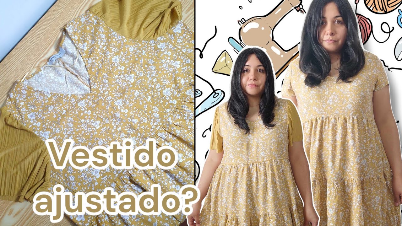 Tutorial: Agrandamos un vestido👗/ busto y mangas