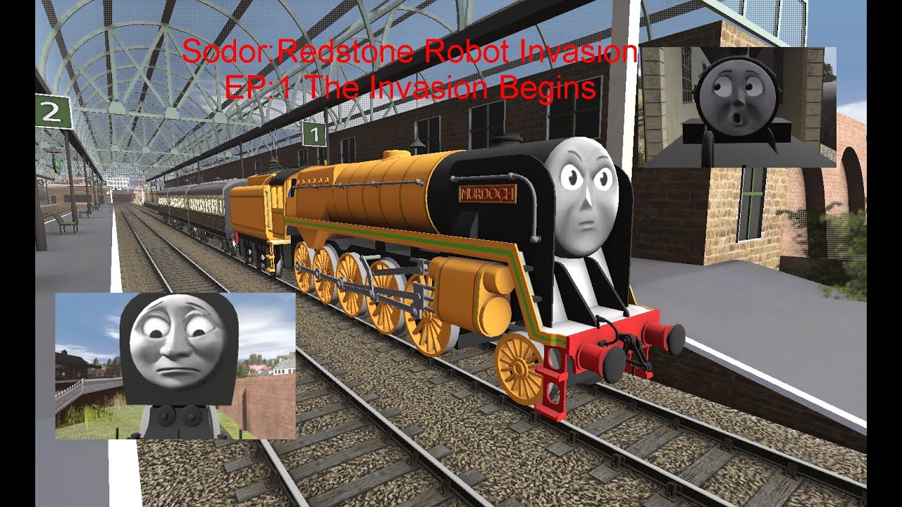 Sodor:Redstone Robot Invasion EP:1 The Invasion Begins