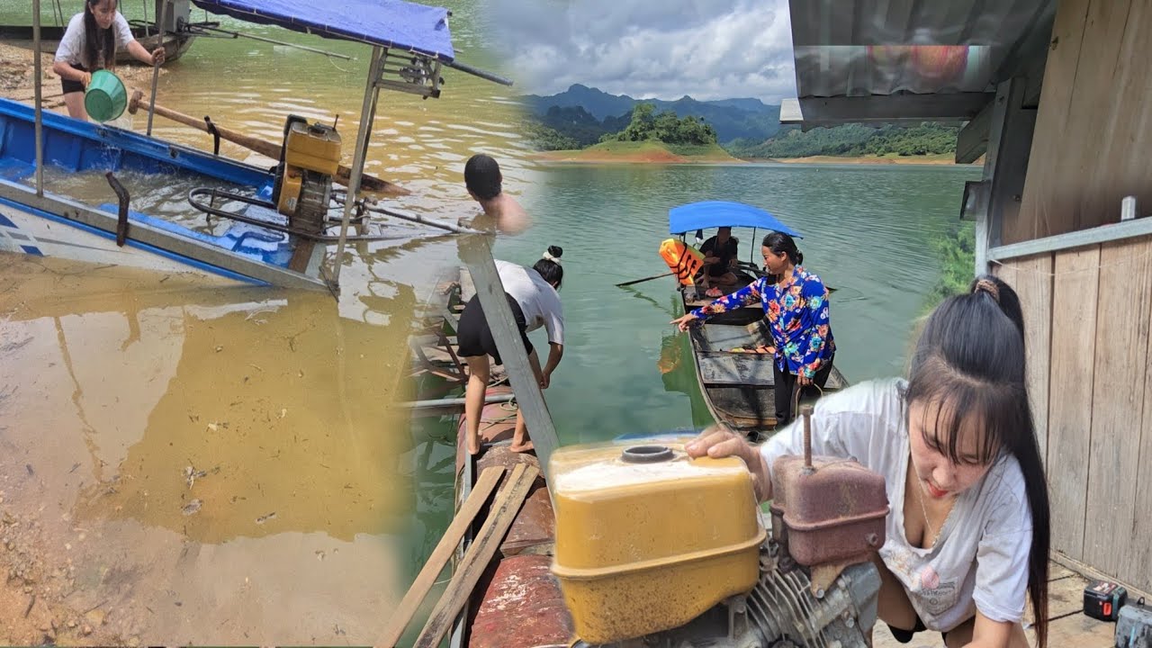 TIMELAPSE videos fast forward to review the days of living with rainstorms and other consequences 