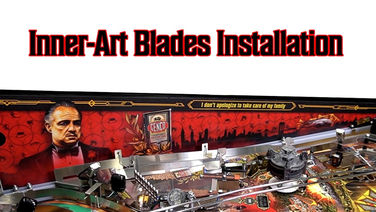 InnerArt Blade Installation Tutorial for The Godfather Limited Edition