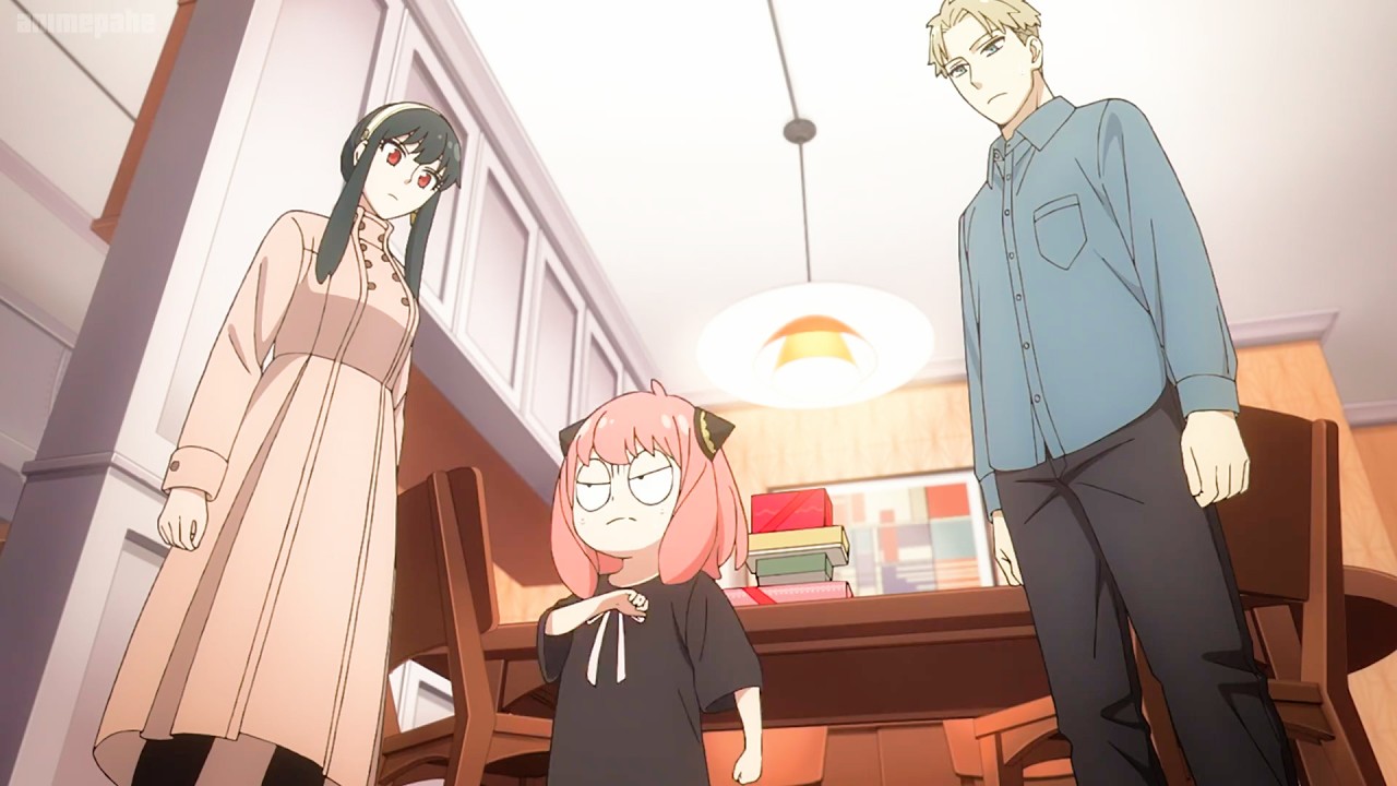 アーニャの小さな秘密が ばれる瞬間!! フォージャー家の 緊張の瞬間!!   [ SPY×FAMILY ss3 Full HD Engsub】