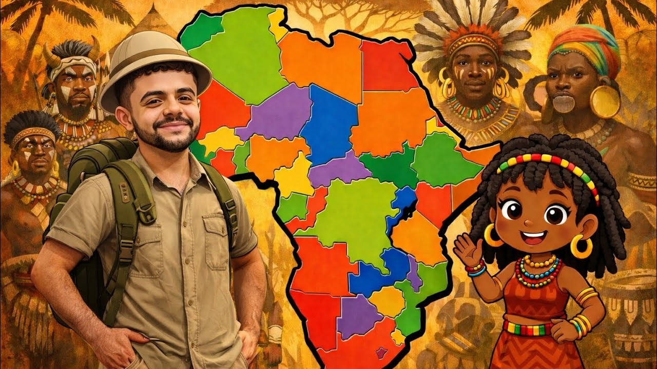 الدرس الاول نمو وتوزيع سكان في قارة أفريقيا| الجزء الثاني| الصف الاول الاعدادي| الترم الثاني 2026