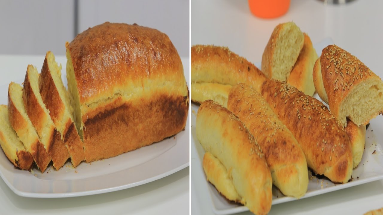 خبز فينو - خبز كيزر - خبز بلدي - خبز بيتي بان - خبز توست | على قد الأيد حلقة كاملة