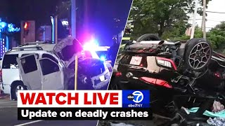 LIVE | Update on deadly Nassau County crashes