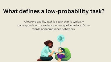 Behavior Momentum and High-Probability Sequence