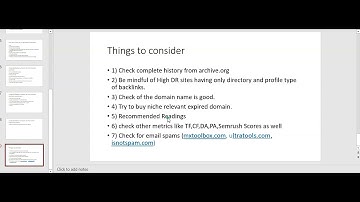 Things to Consider Before Buying an Expired Domain   How to Find Expired Domains Part 8