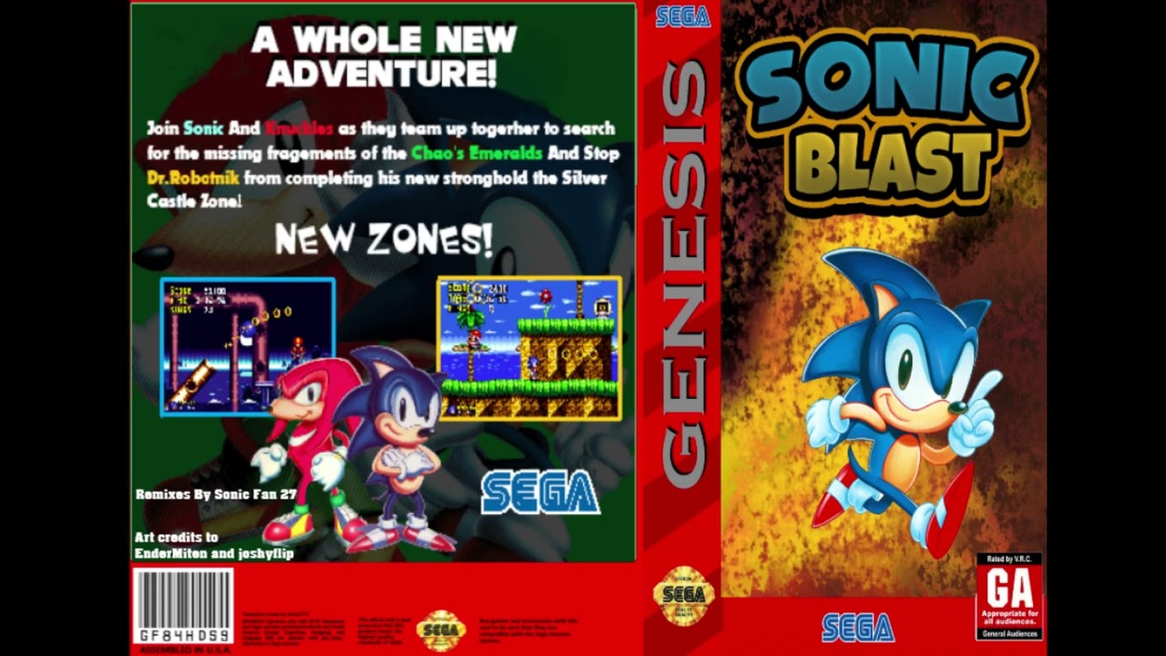 Sonic Blast (Blue Marine Zone Act 2) 16 Bit Genesis Remix