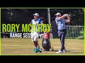 Perfect Swing Rory Mcilroy Range Session | Driving Range Practice | Warm up Swings