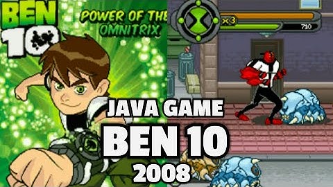 JAVA GAME BEN 10 POWER OF THE OMNITRIX GLOBALFUN 2008 GAMEPLAY