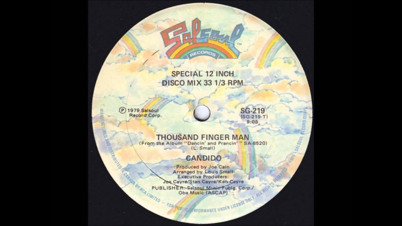 Candido - Thousand finger man (1979) 12" Vinyl