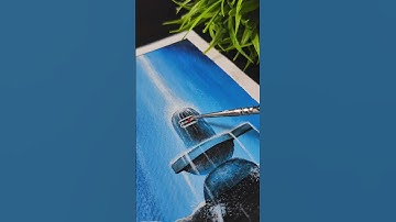 Lord Shiva💙//Shivling Painting 🙏 #postercolour #lordshiva #shivling #mahadev  #shorts #status