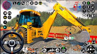 Real City Construction Simulator 3D - City Road Builder Excavator Trucks - Android Gameplay #3d screenshot 5