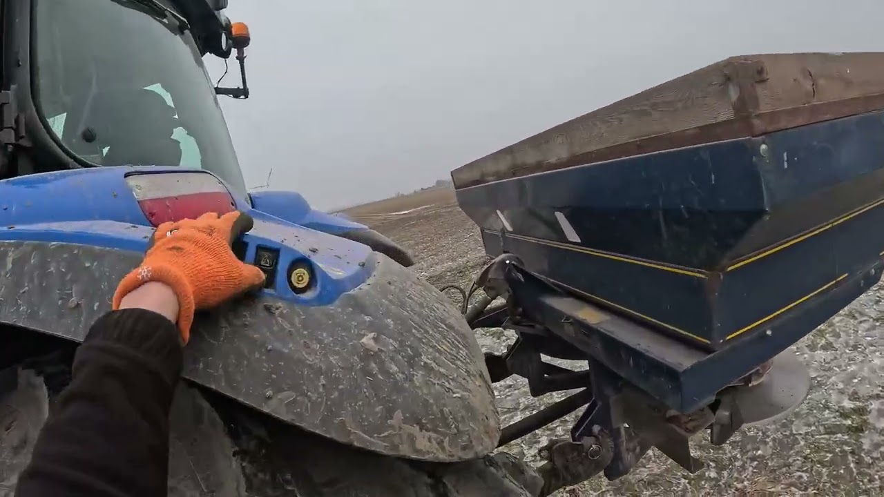 Rozsiewanie nawozu 2026 ||vlog#11