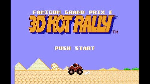 NES Longplay [347] Famicom Grand Prix II: 3D Hot Rally (3D) (JP)