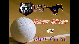 Volleyball vs Mtn.  Crest