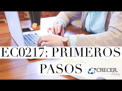 EC0217 Primeros pasos