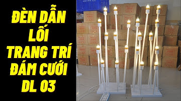 Đèn dẫn lối sân khấu đám cưới đẹp mẫu DL 03 giá 990k | abshop.com.vn 1114
