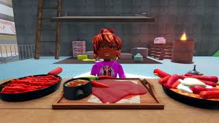 QueenBaconletta spicy mukbang on Roblox *Voice chat*