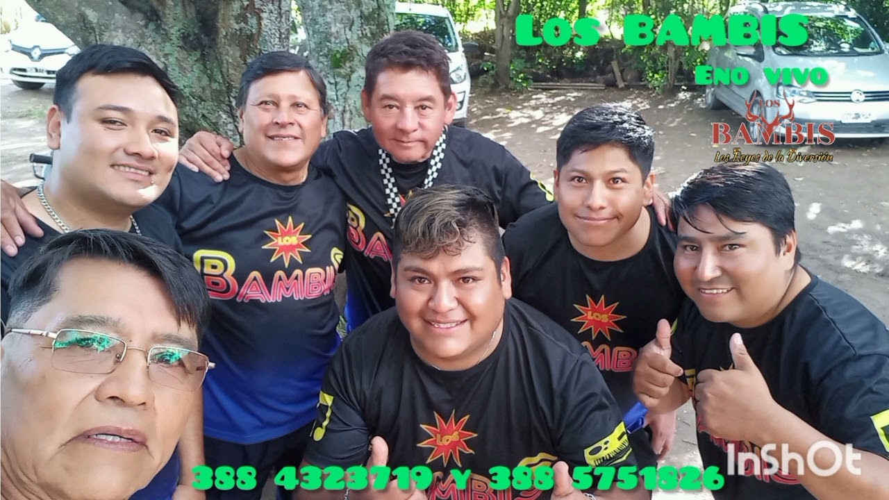 LOS BAMBIS DE JUJUY  en vivo  2024 seleccion de cumbias sureñas ...