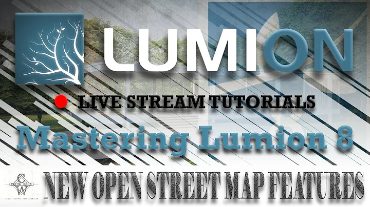 🔴Lumion 8 New Open Street Map Features | Lumion Live Stream Tutorials