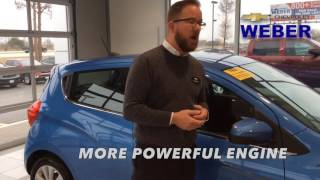 2017 Chevy Spark Model Changes