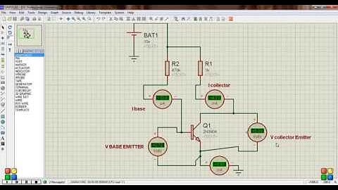 DC Biasing Using proteus