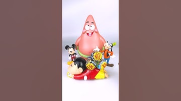 Satisfying Unboxing Patrick, Shinchan & Mickey Mouse Toys ASMR Funny Videos #mickeymouse
