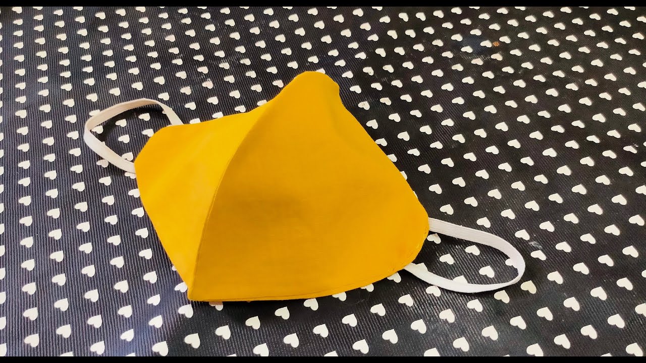 Easy Face Mask Sewing Tutorial l Make FABRIC FACE MASK at HOME l