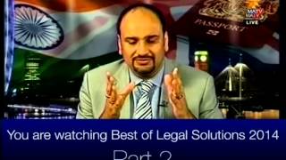 Harjap Bhangal Legal Solutions Best Clips 2014 Part 2 Full Show 20150102 1859 MATV National 00
