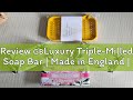 Review 🇬🇧Luxury Triple-Milled Soap Bar | Made in England | 200g - AAA Floral