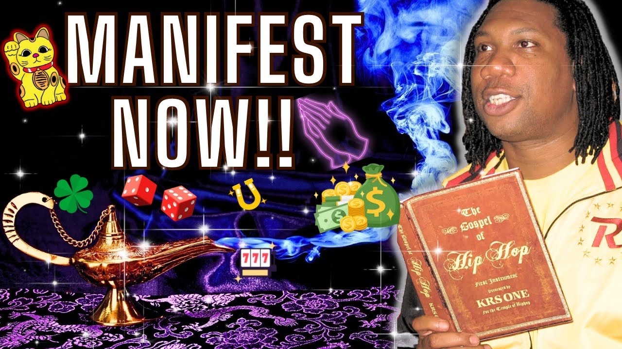 KRS-One shocking Manifestation hack !!