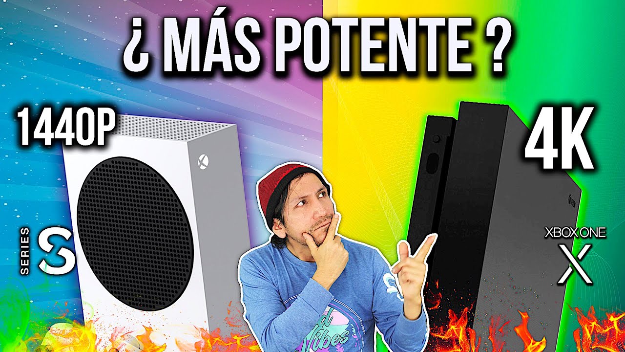 Xbox One X: ¿MÁS POTENTE que SERIES S? || 4K vs 1440p 🎮😮 || Jugamer ...