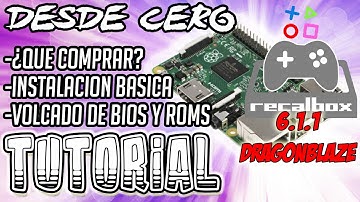 🛠️TUTORIAL: Monta tu propia consola retro con Raspberry Pi y RECALBOX DRAGONBLAZE DESDE CERO