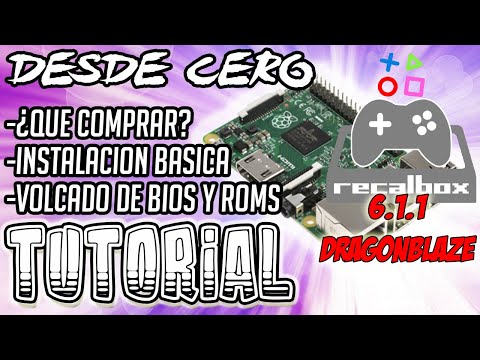 🛠️TUTORIAL: Monta tu propia consola retro con Raspberry Pi y RECALBOX DRAGONBLAZE DESDE CERO