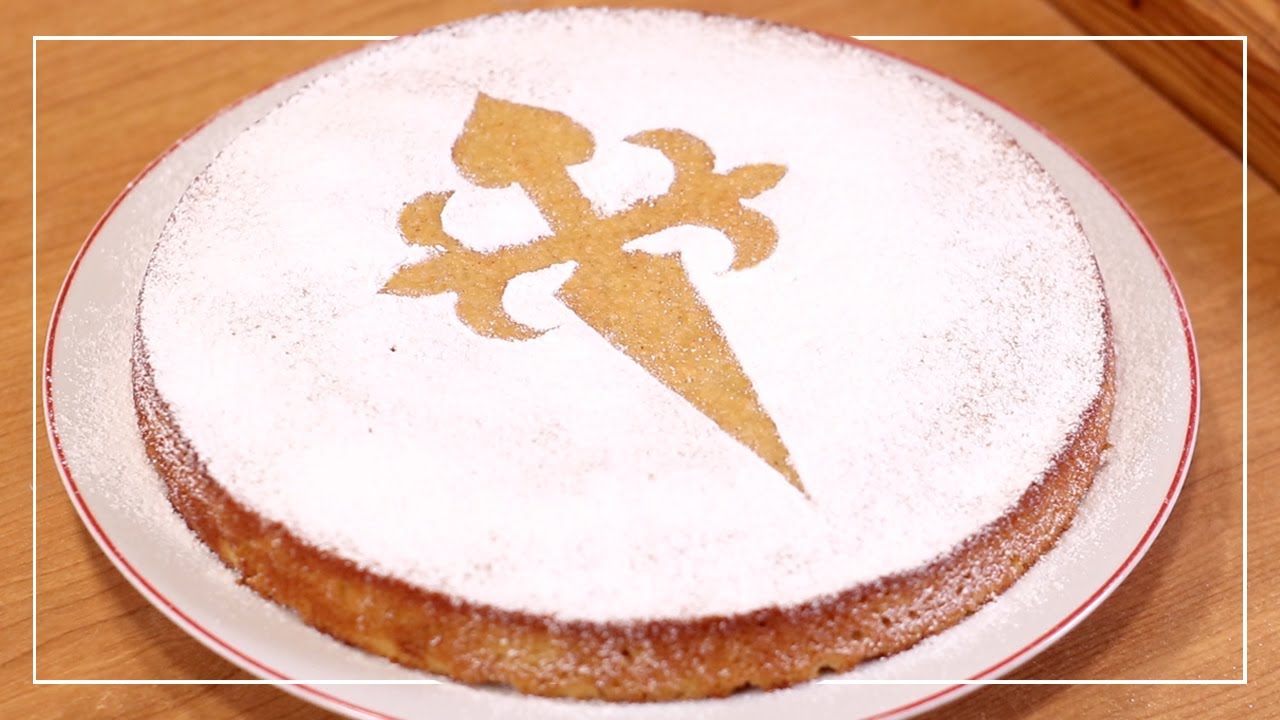 Receta de La TARTA de SANTIAGO | Tarta de Almendras FACILÍSIMA Y DELICIOSA