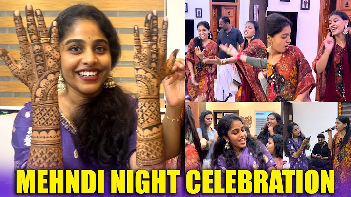 MEHNDI NIGHT CELEBRATION ❤️ | PULLOTHI
