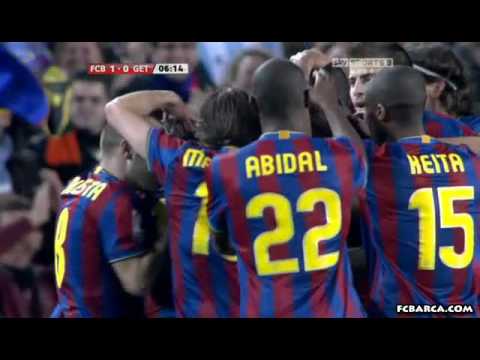 Lionel Messi Goal vs. Getafe 2010
