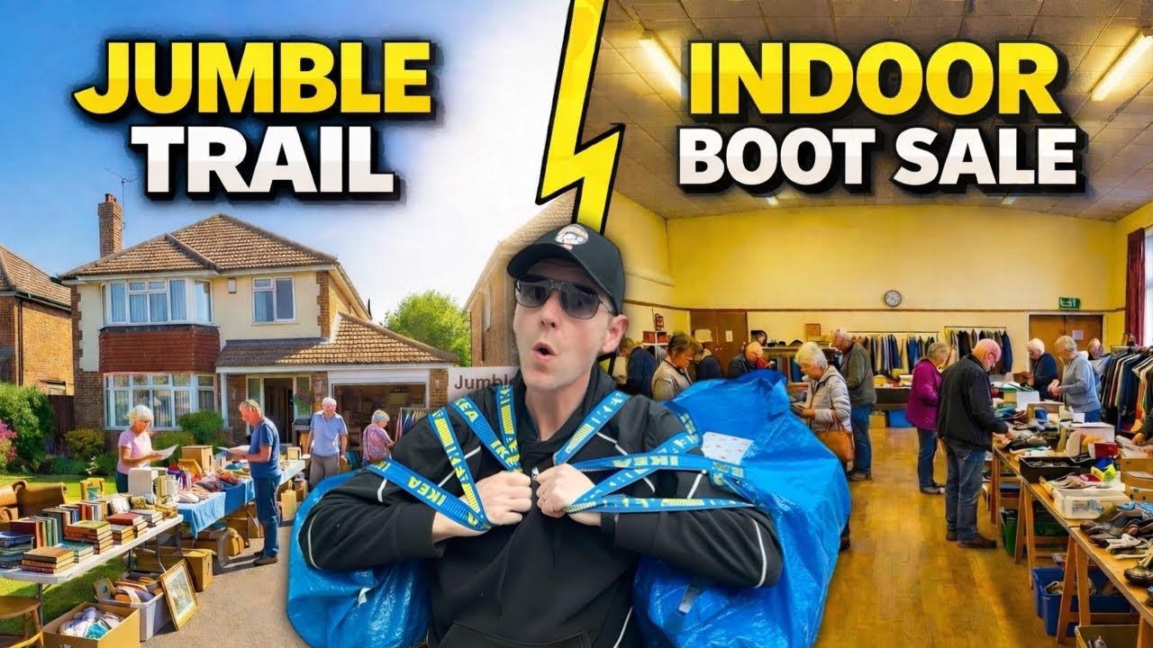 Я устроила грандиозную распродажу подержанных вещей и крытую автомобильную барахолку — ДВОЙНОЙ УД...