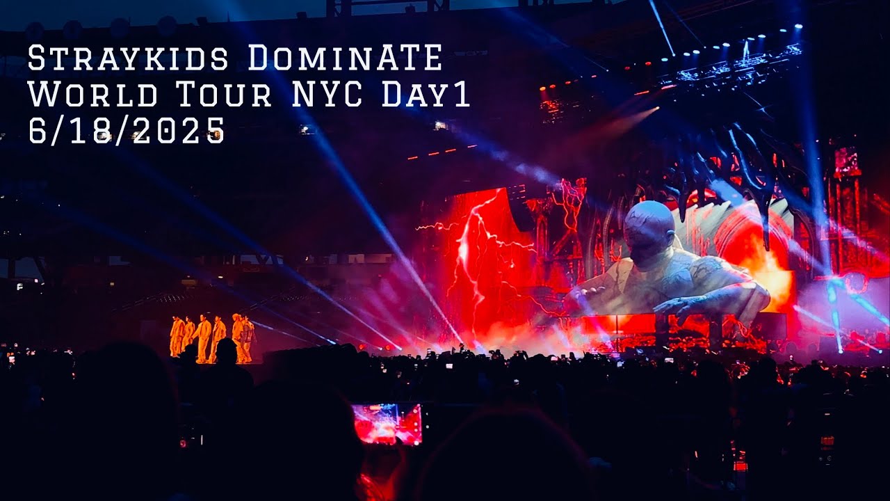 Stray Kids - DominATE World Tour NYC Day1 06/18/2025 full 4K