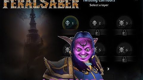 World Of Warcraft 9.0.2 - FeralSaber - Torghast: Twisting Corridors - Final Boss ( Feral Druid )