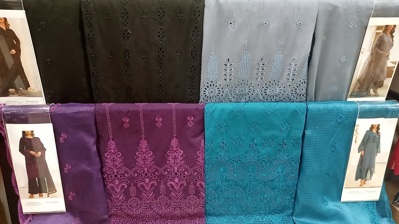 Salitex New Eid Unstituted Luxury Chikankari Collection 2025...