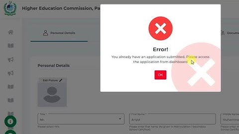How to fix You already have an application submitted Coastal Region Higher Education Scholarship
