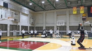 Basketball robot from Toyota