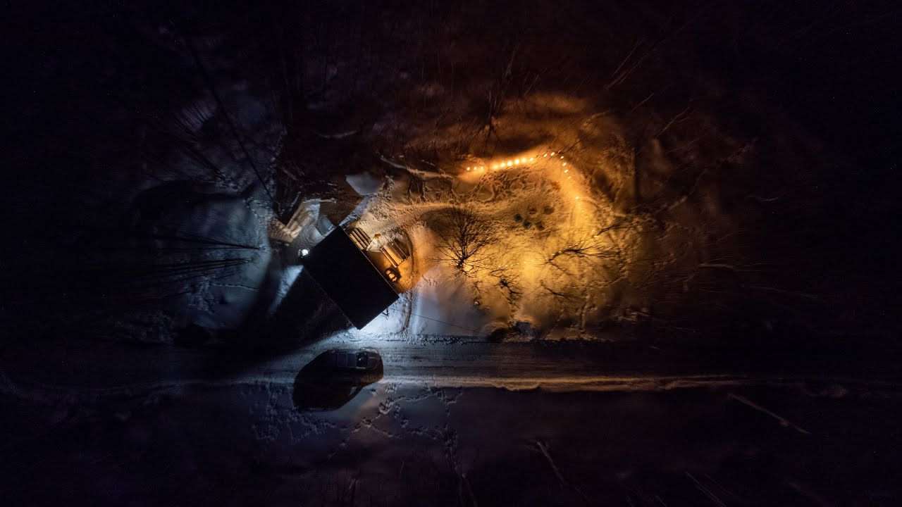 BEAUTIFUL Air BNB In The Back Country!! (LAST Ice Fishing Trip Of The SEASON)