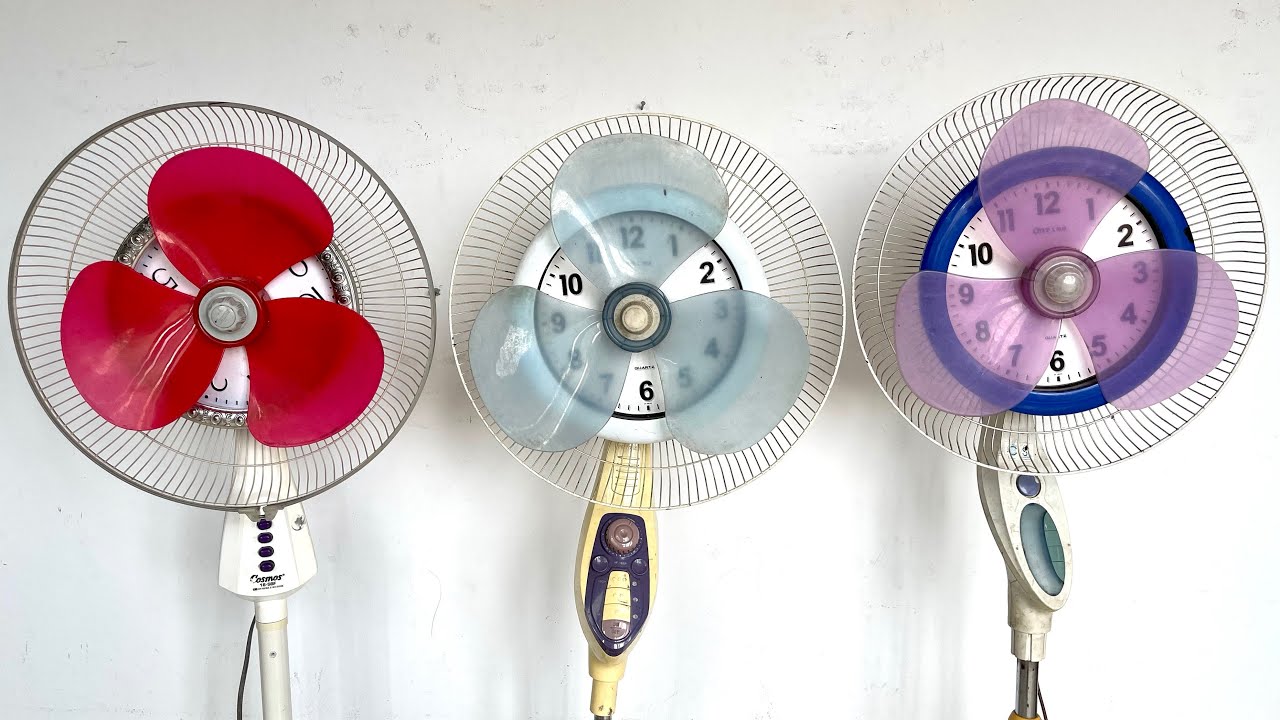 Stand Fan | Eksperimen Kipas Angin jam berdiri