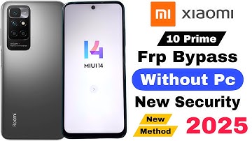 Redmi 10 Prime Frp Bypass | Without Pc | Google Account Lock Unlock - Letest Security 2025