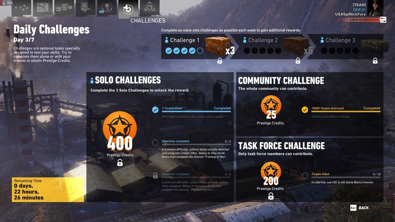 Ghost Recon Wildlands Solo Challenge 3 Oct 12, 2020