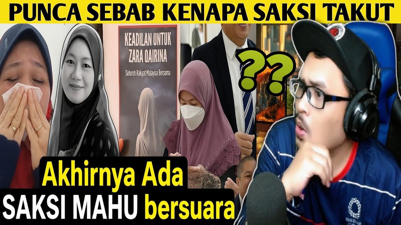 KES ZARA‼️ KENAPA SAKSI TAKUT BERSUARA⁉️ AKAK DEDAH PUNCA SAKSI TAKUT BERSUARA | Wak Lonjong