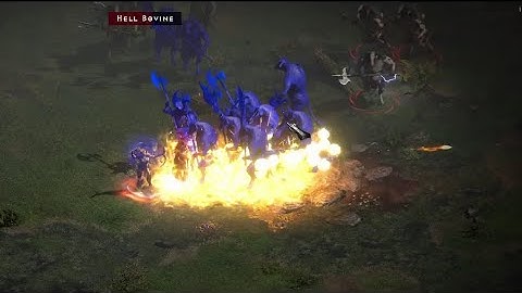 [D2R][2.4 PTR] Immolation + Exploding Arrow Bench